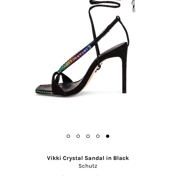 Vikki Crystal Sandal in Black
Schutz size 8 - Picture 5 of 10